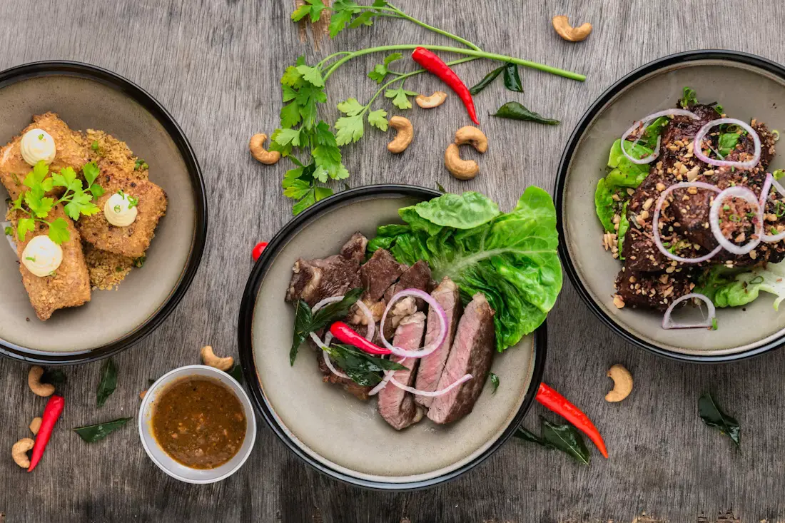 Food photography for hospitality brands