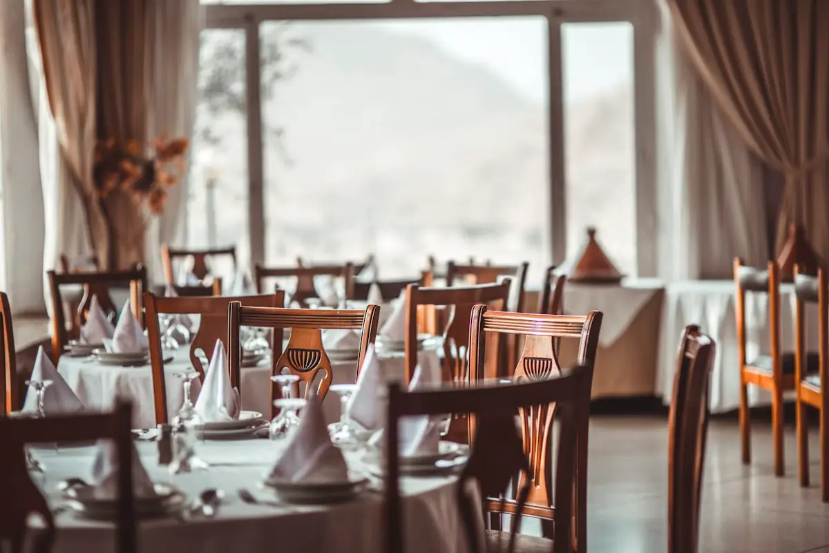 Independent fine dining website concept